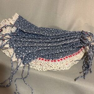 6 ADORABLE Handmade Kitchen Chair Seat Covers Americana Cottage